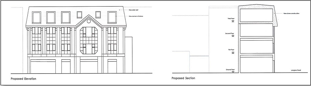 Lot: 72 - COMMERCIAL INVESTMENT WITH RESIDENTIAL CONSENT OF UPPER PARTS - 